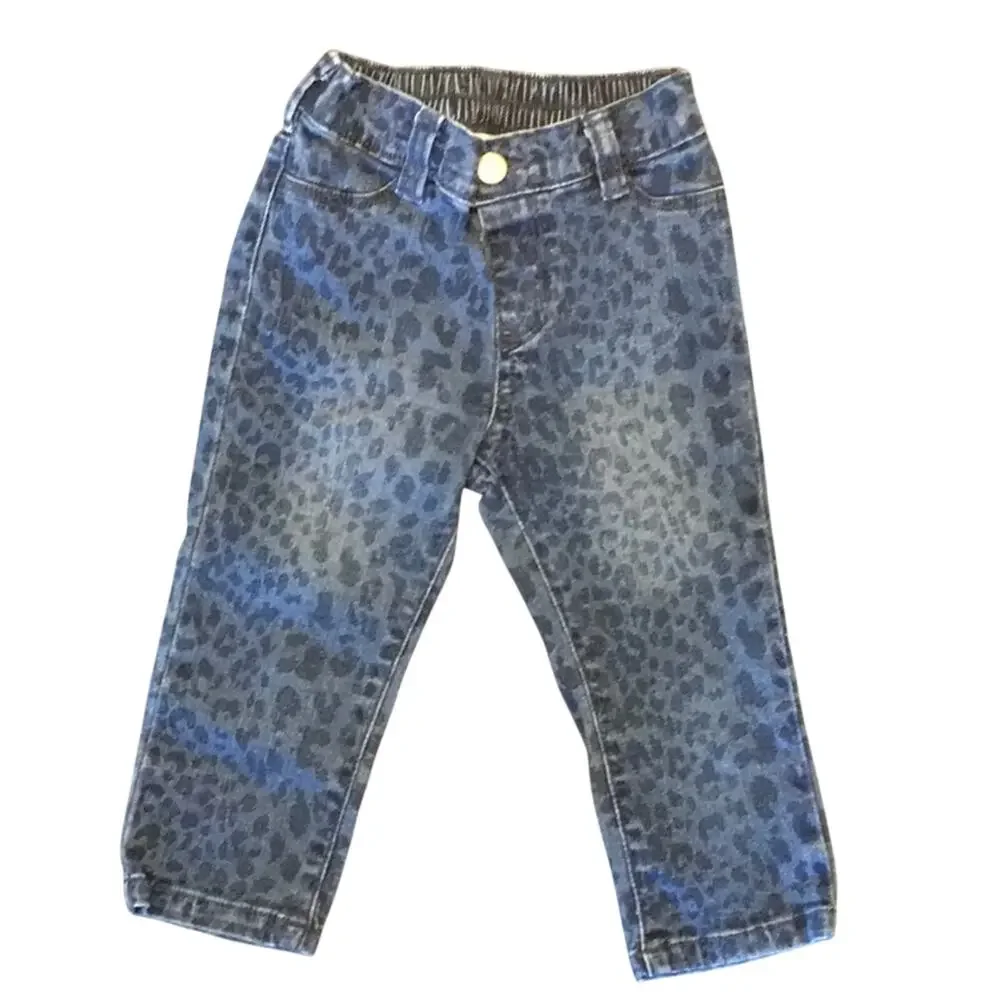 Children’s Place Stretch Leopard Print Jean